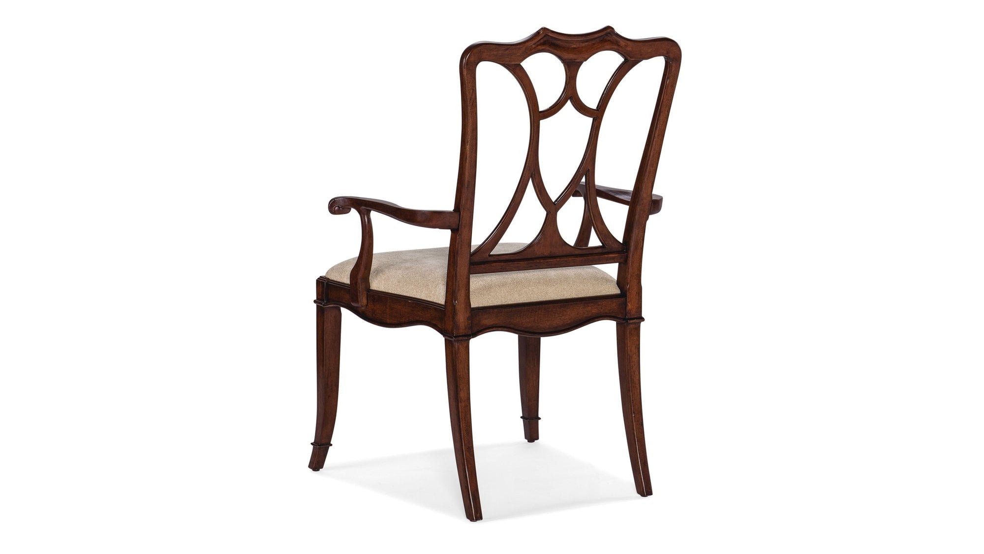 Charleston - Upholstered Seat Arm Chair Set of 2