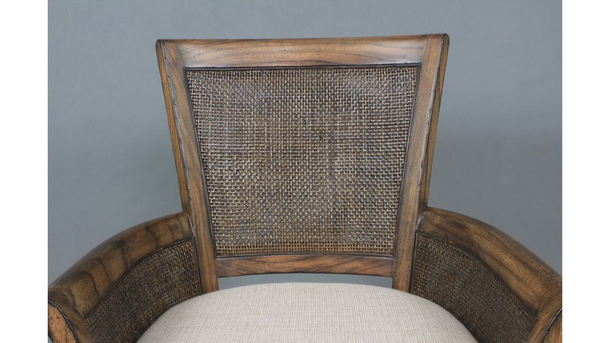 Langley - Arm Chair - Dark Brown