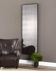 Burwell - Oversized Antiqued Mirror - Black