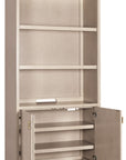 Marlowe - Bookcase - Polished Limestone