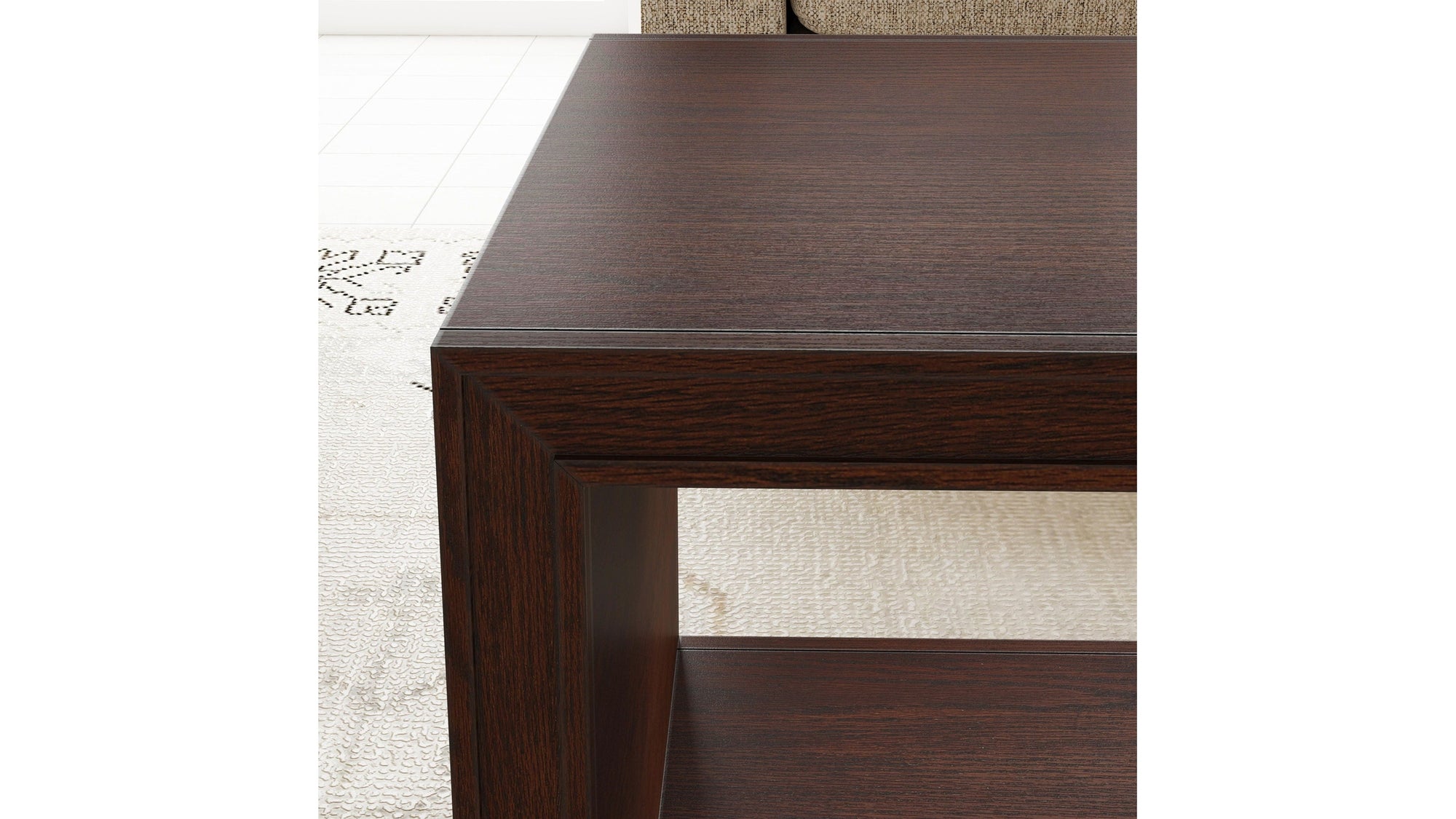 Waterfall - Coffee Table with Casters