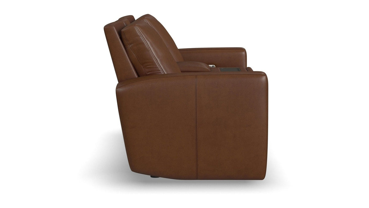 Aria - Power Reclining Loveseat With Console