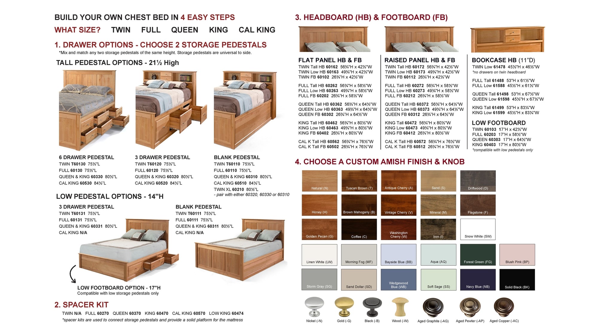 Solid Alder Storage Bed: Build Your Own Chest Bed