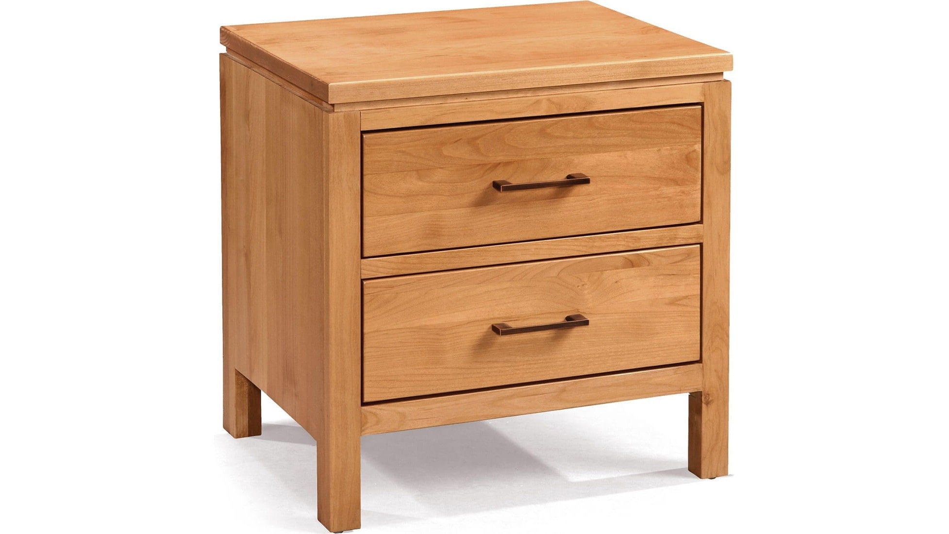 2 West 2 Drawer Wide Nightstand