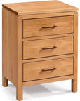 2 West 3 Drawer Wide Nightstand
