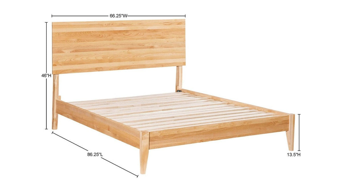 2 West Modern Platform Queen Bed