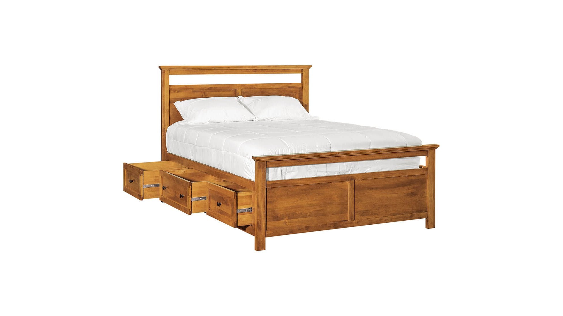 Emmerson Bed - Storage Pedestals