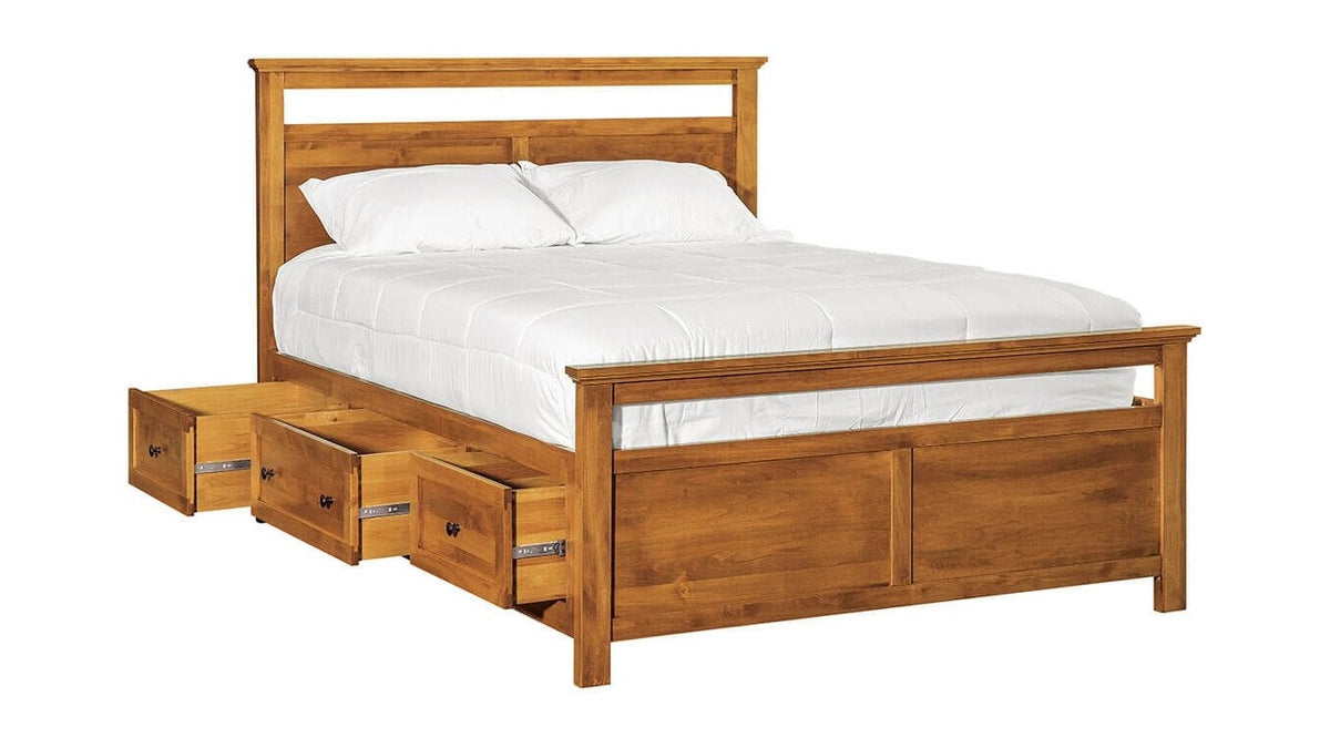 Emmerson Bed - Storage Pedestals