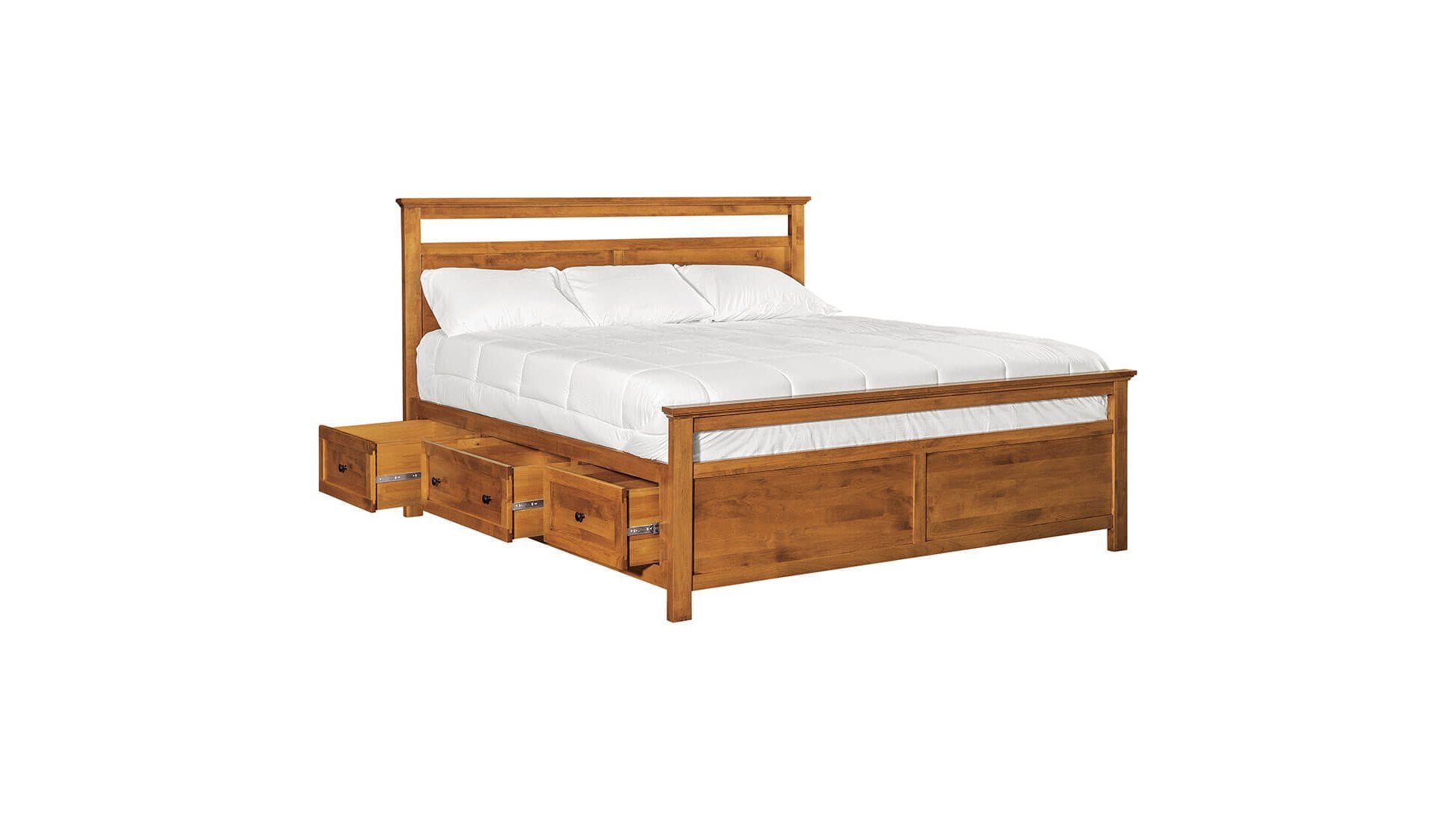 Emmerson Bed - Storage Pedestals