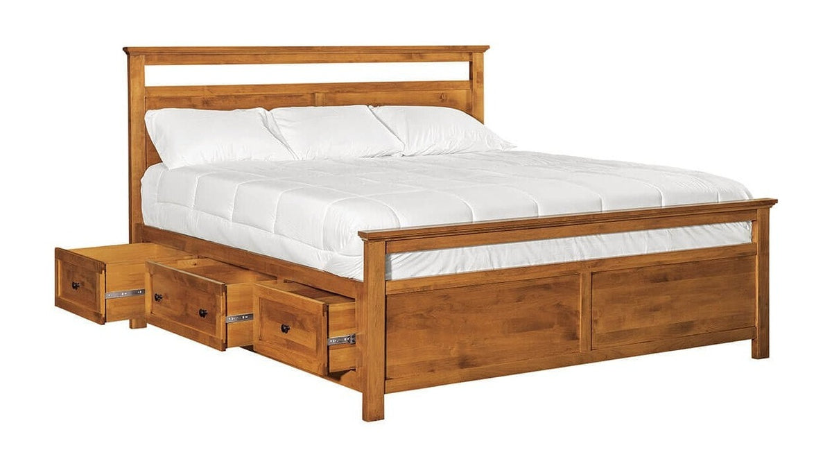 Emmerson Bed - Storage Pedestals