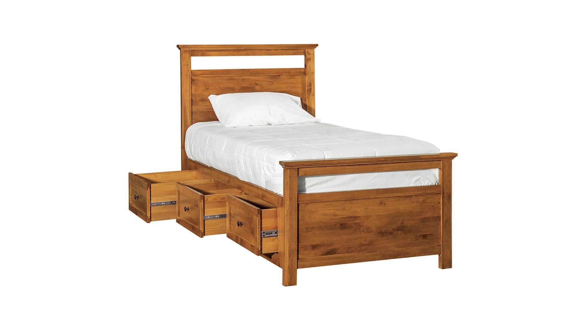 Emmerson Bed - Storage Pedestals