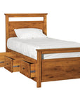 Emmerson Bed - Storage Pedestals