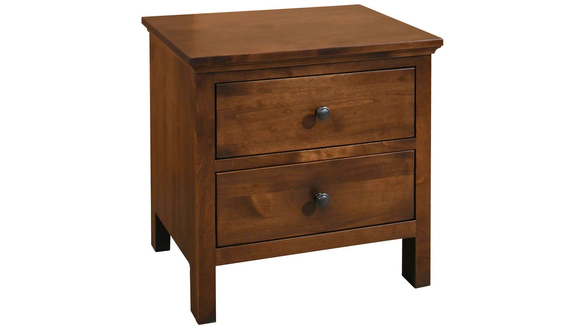 Heritage 2 Drawer Wide Nightstand