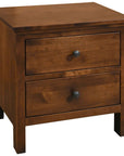 Heritage 2 Drawer Wide Nightstand