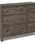 Heritage 6 Drawer Combo Dresser