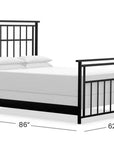 Aspen Iron Bed