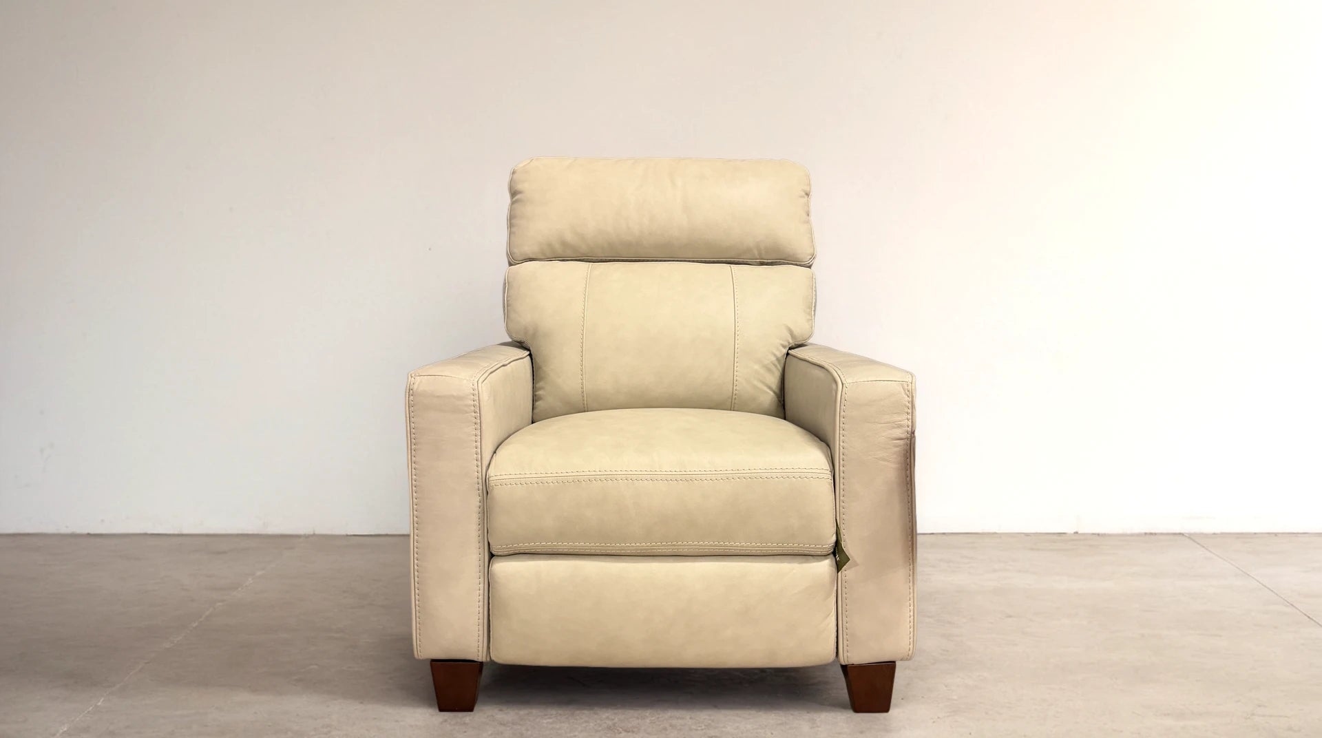 Final Closeout: Tompkins Leather Power Recliner