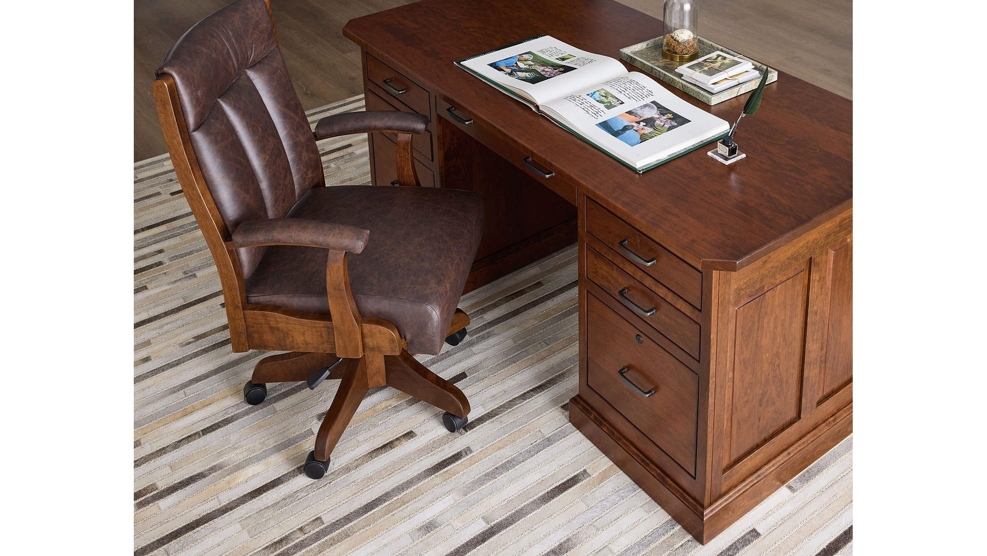 Bob Timberlake Dr. Redwine Executive Desk