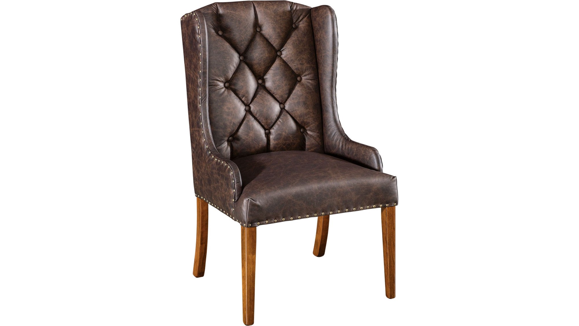 Bob Timberlake Dr. Redwine Leather Accent Chair