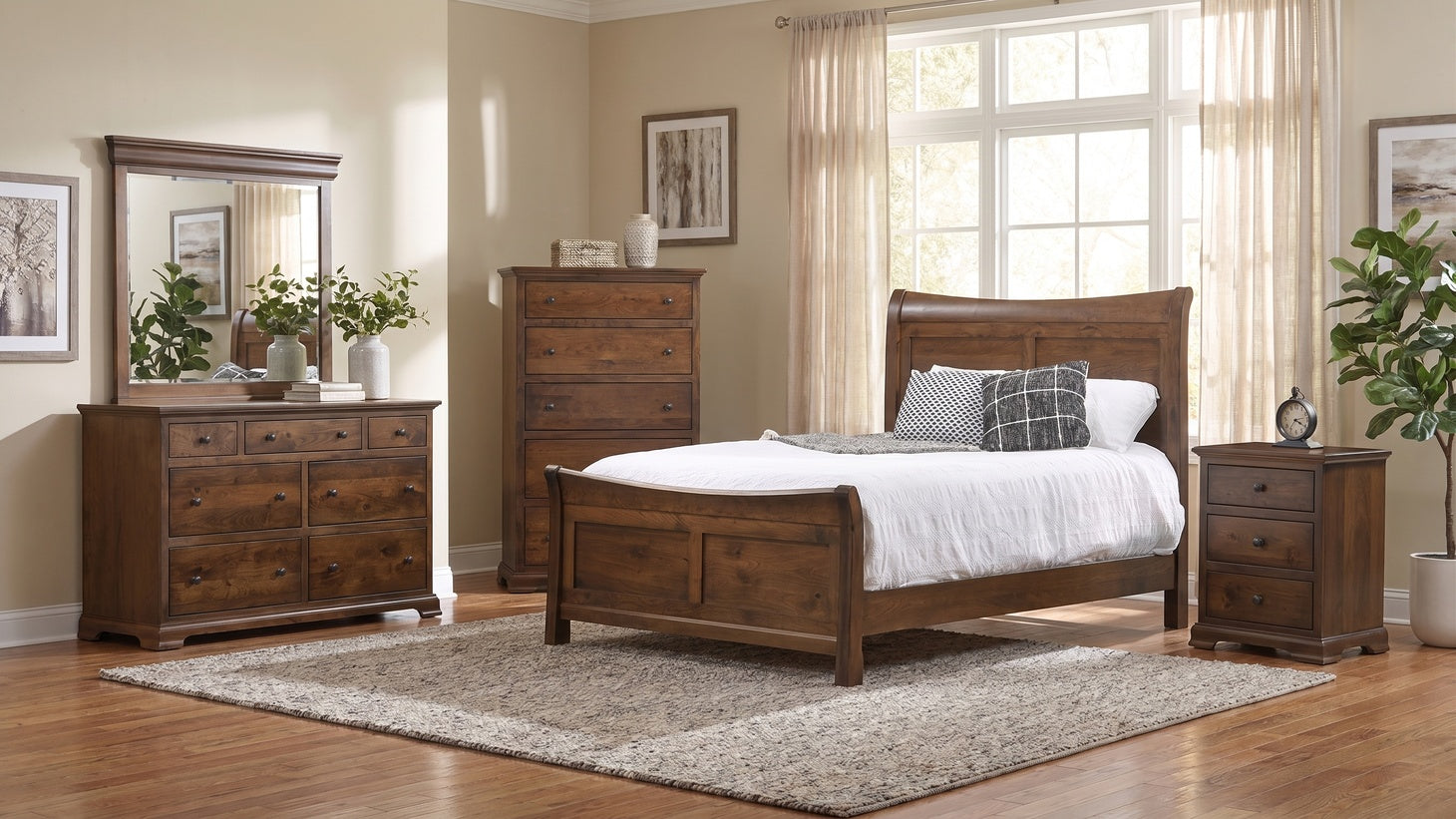 Princeton 3 Drawer Nightstand