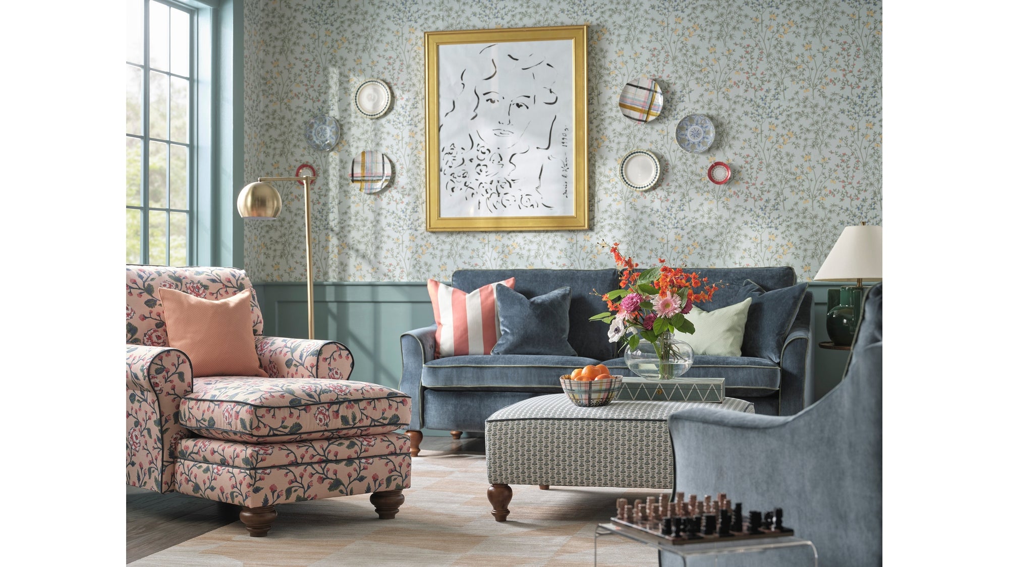 Adeline Power Incliner Sofa