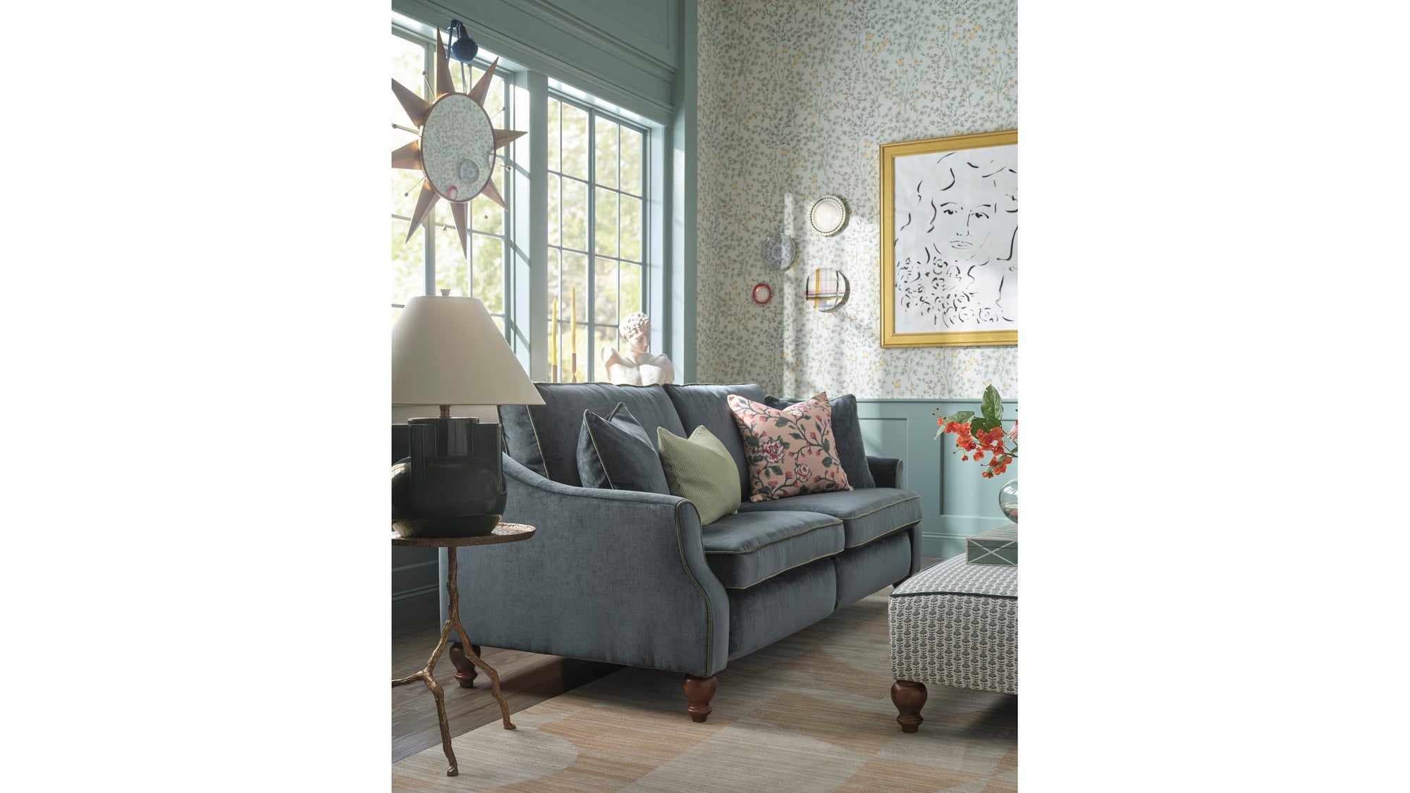 Adeline Power Incliner Sofa