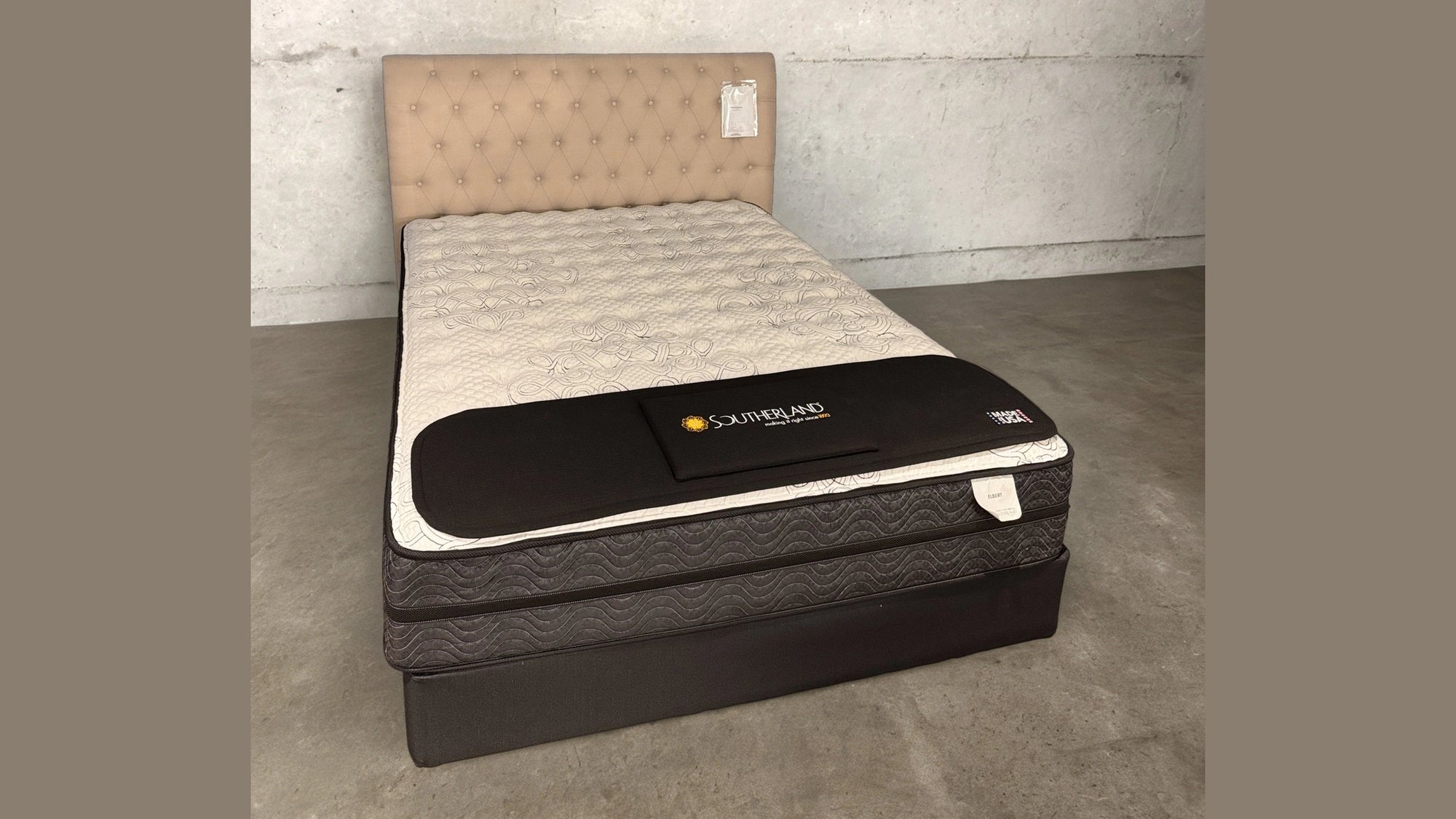 Final Closeout: Upholstered Queen Headboard No Mattress