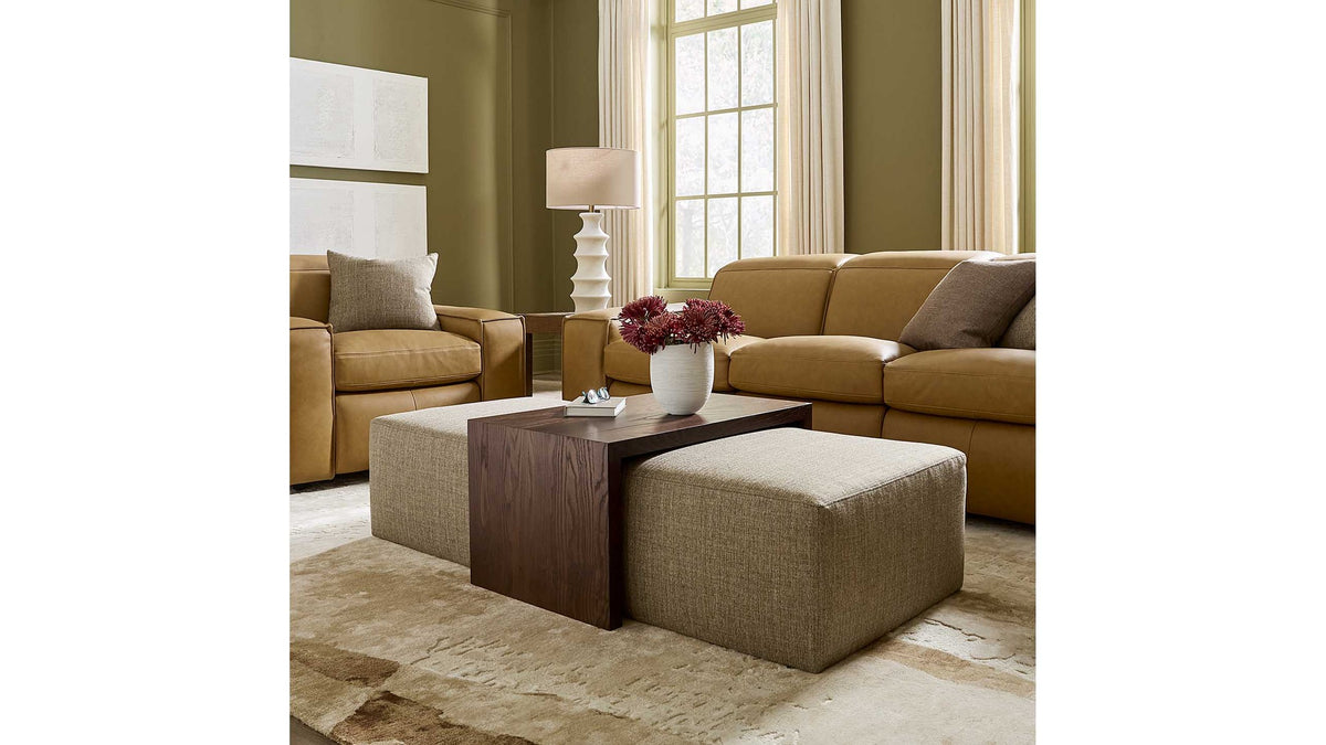 Henry Ottoman with Adjustable Table