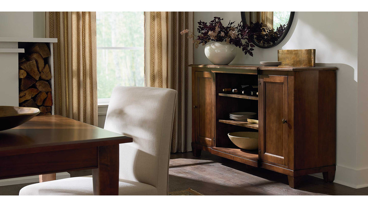 HideAway Austin Solid Maple Sideboard