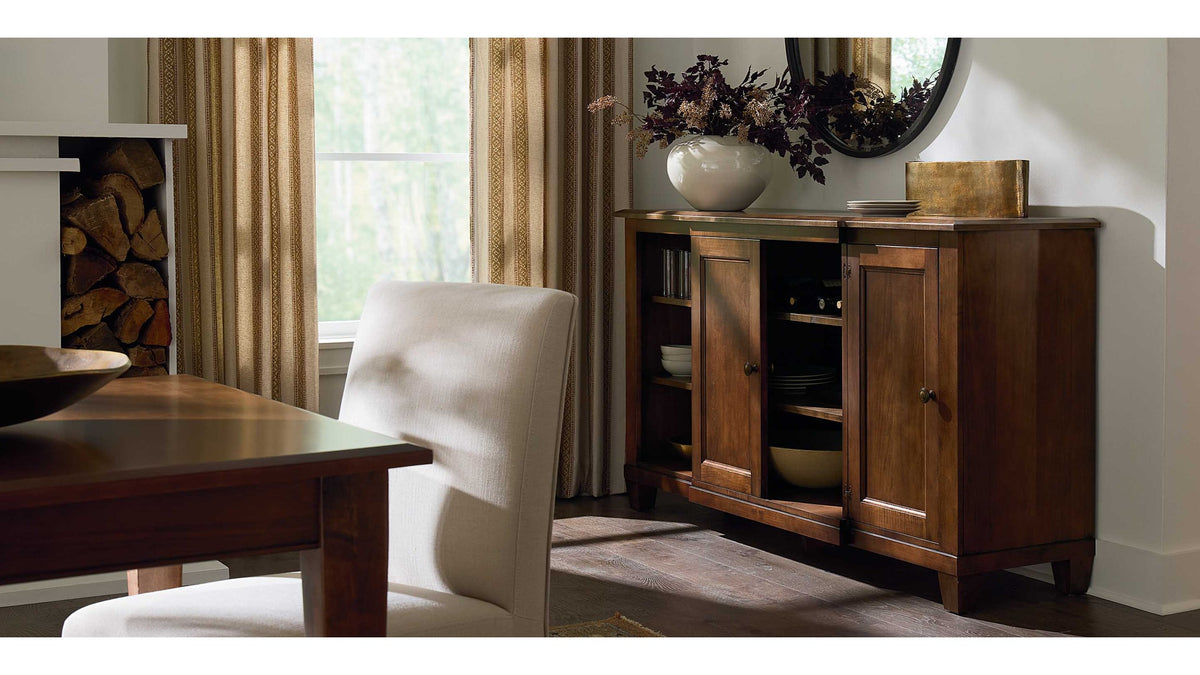 HideAway Austin Solid Maple Sideboard