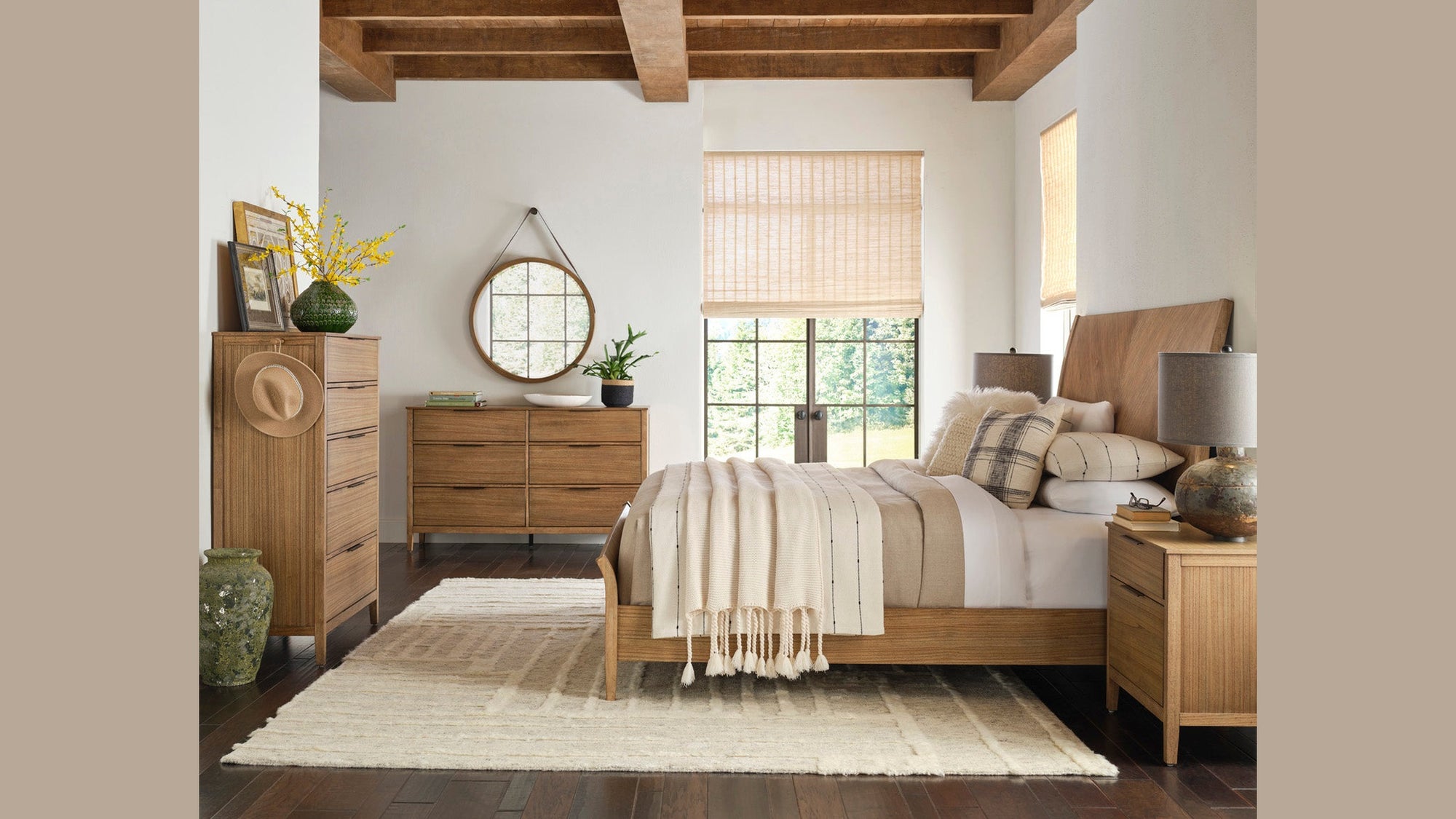 Cyrus Sleigh Bed