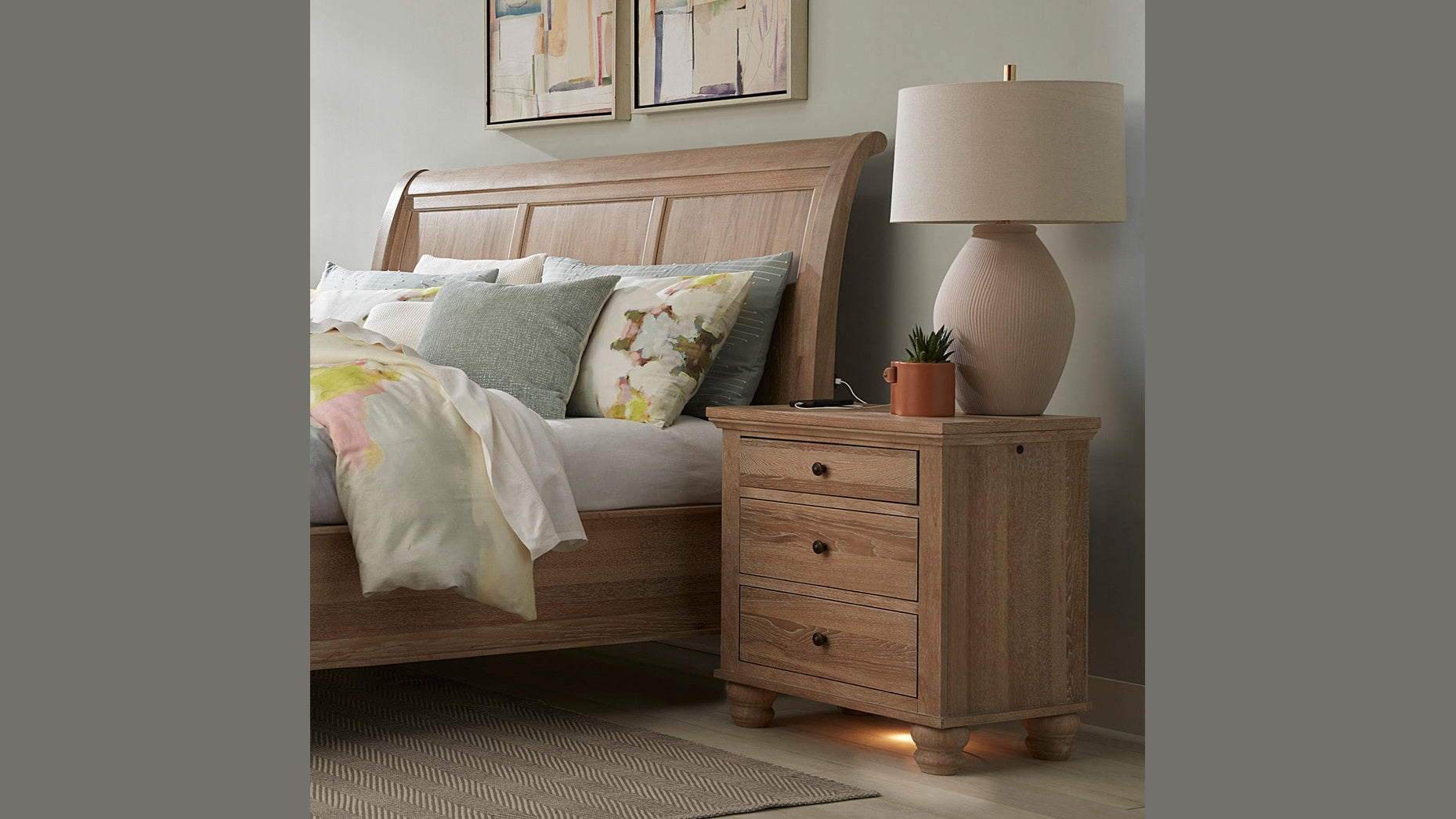 Cambridge Collection Liv360 Nightstand