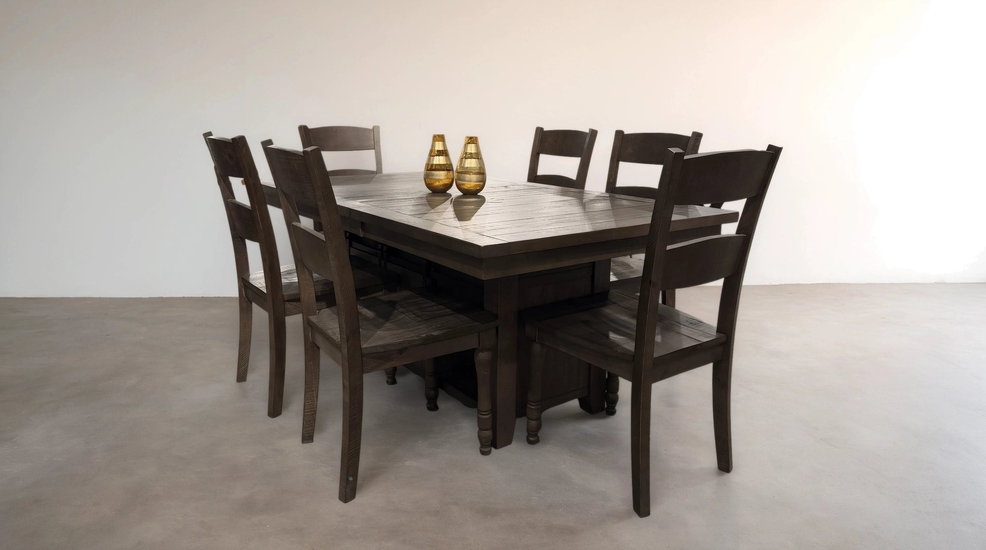 Final Closeout: Reclaimed Pine Farmhouse Dining Set