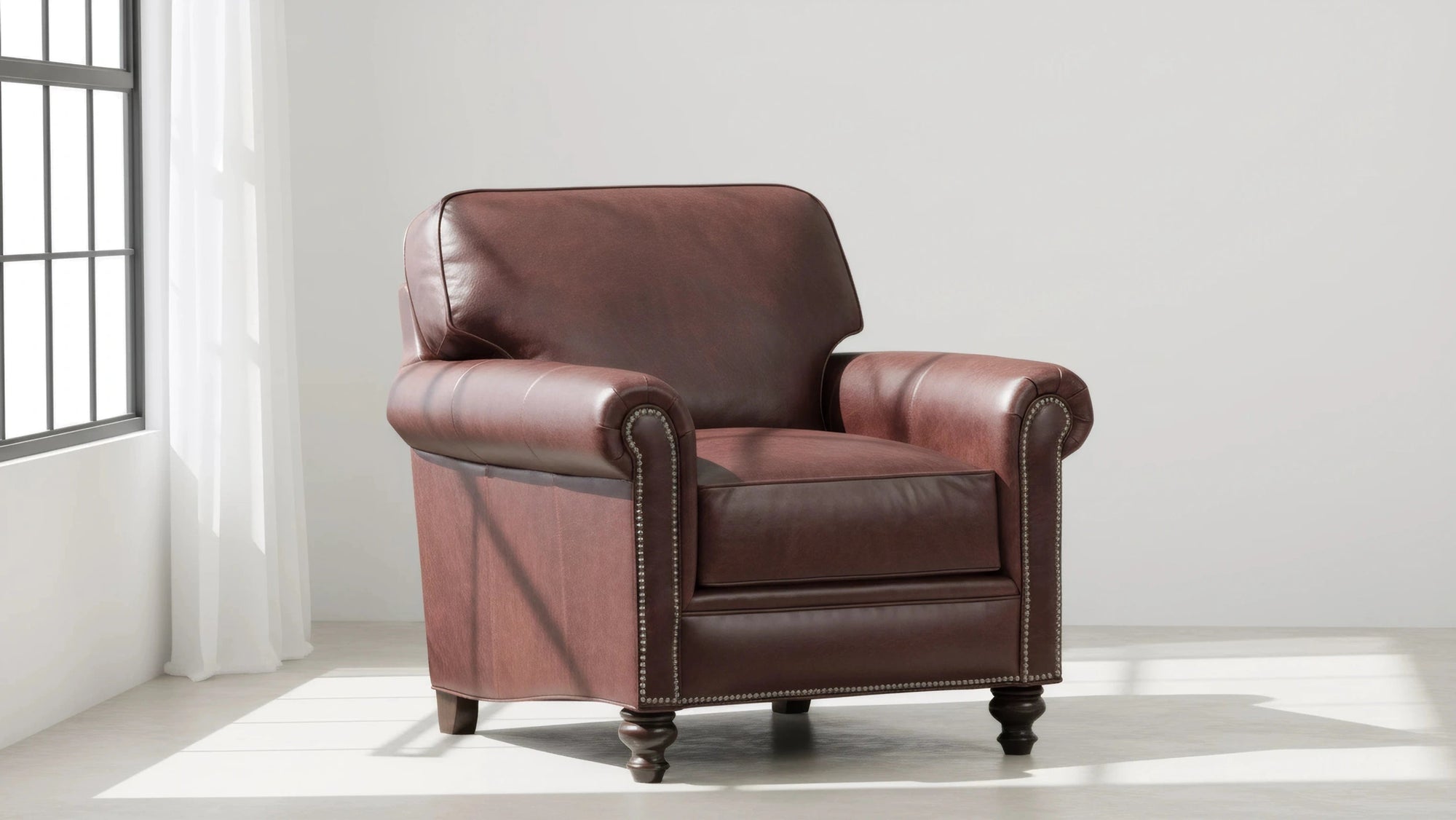 Harrison Leather Arm Chair