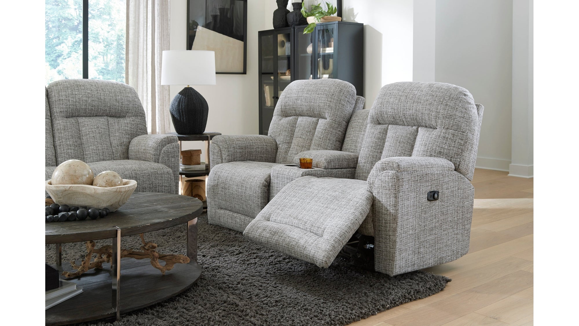 Suitably Reclining Loveseat