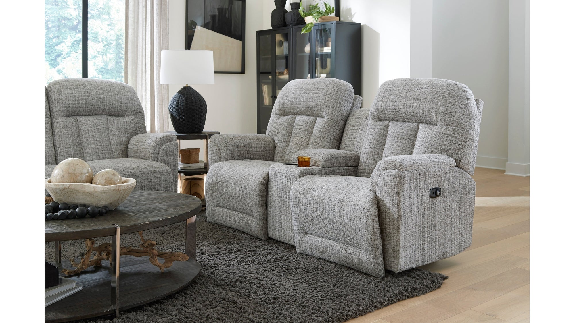 Suitably Reclining Loveseat