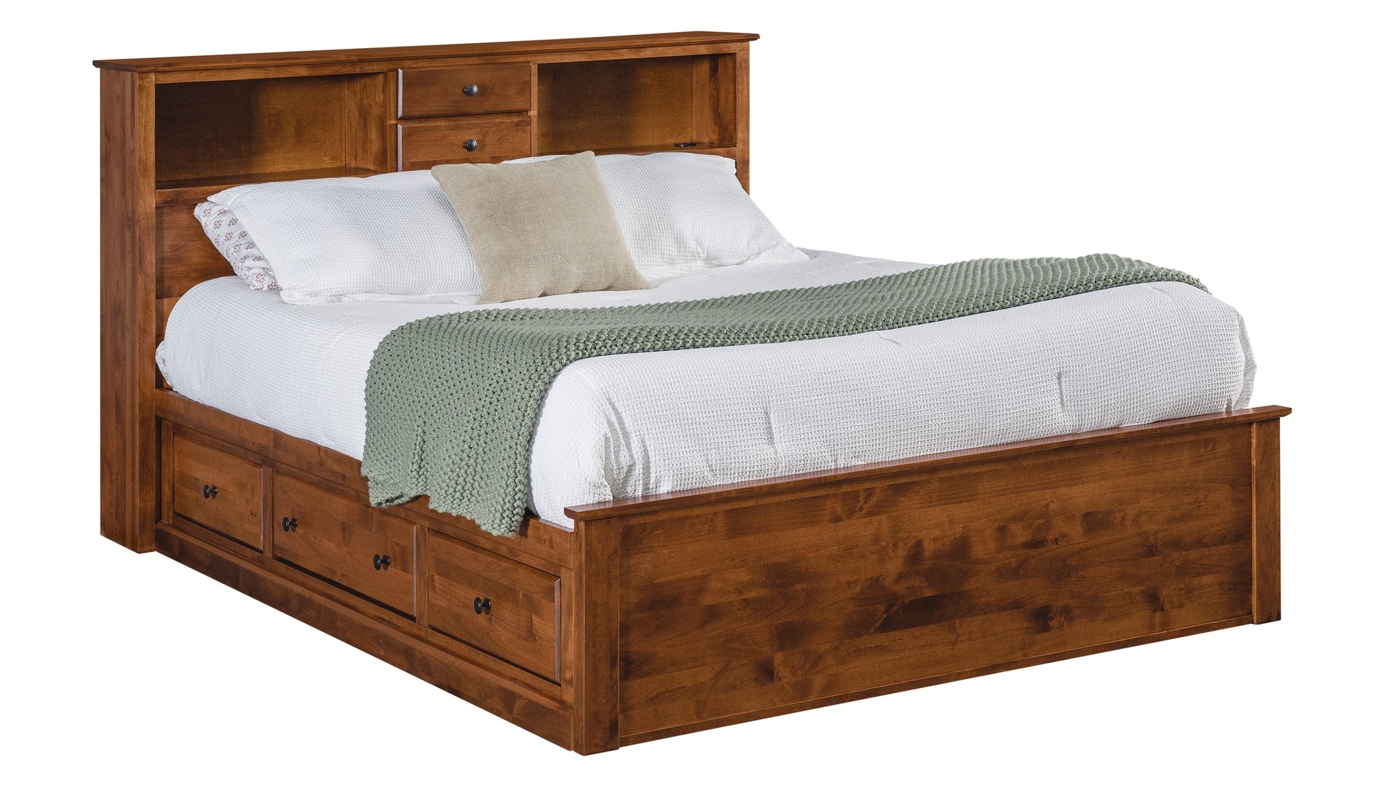 Solid Alder Storage Bed: Build Your Own Chest Bed