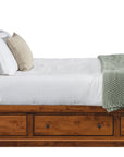 Solid Alder Storage Bed: Build Your Own Chest Bed