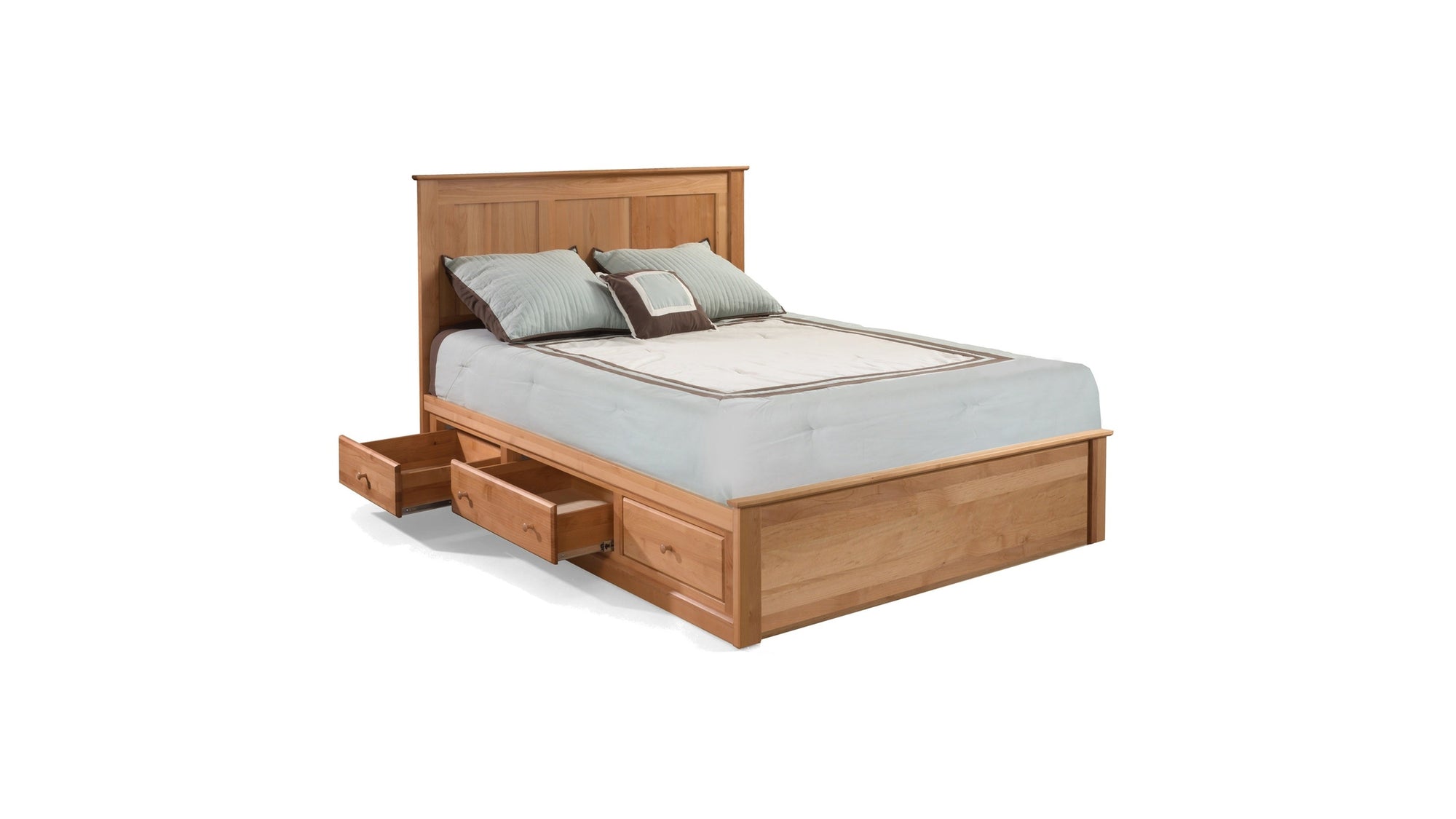 Solid Alder Storage Bed: Build Your Own Chest Bed