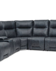 Maverly Reclining Sectional Heavily Cushioned Modular Comfort Sofa with Power Options