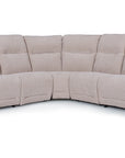 Maverly Reclining Sectional Heavily Cushioned Modular Comfort Sofa with Power Options