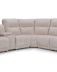 Maverly Reclining Sectional Heavily Cushioned Modular Comfort Sofa with Power Options