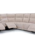 Maverly Reclining Sectional Heavily Cushioned Modular Comfort Sofa with Power Options