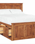 Solid Alder Storage Bed: Build Your Own Chest Bed