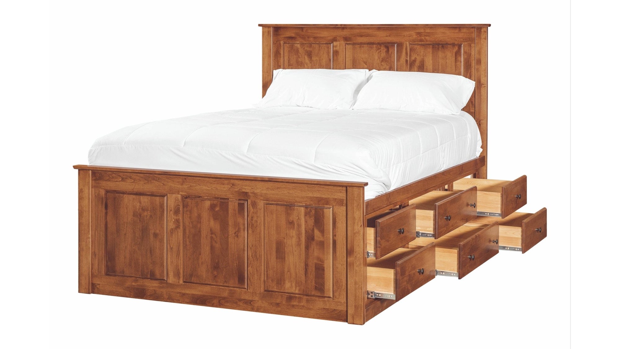 Solid Alder Storage Bed: Build Your Own Chest Bed