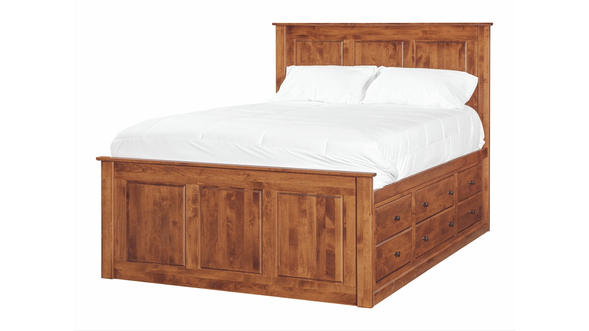 Solid Alder Storage Bed: Build Your Own Chest Bed