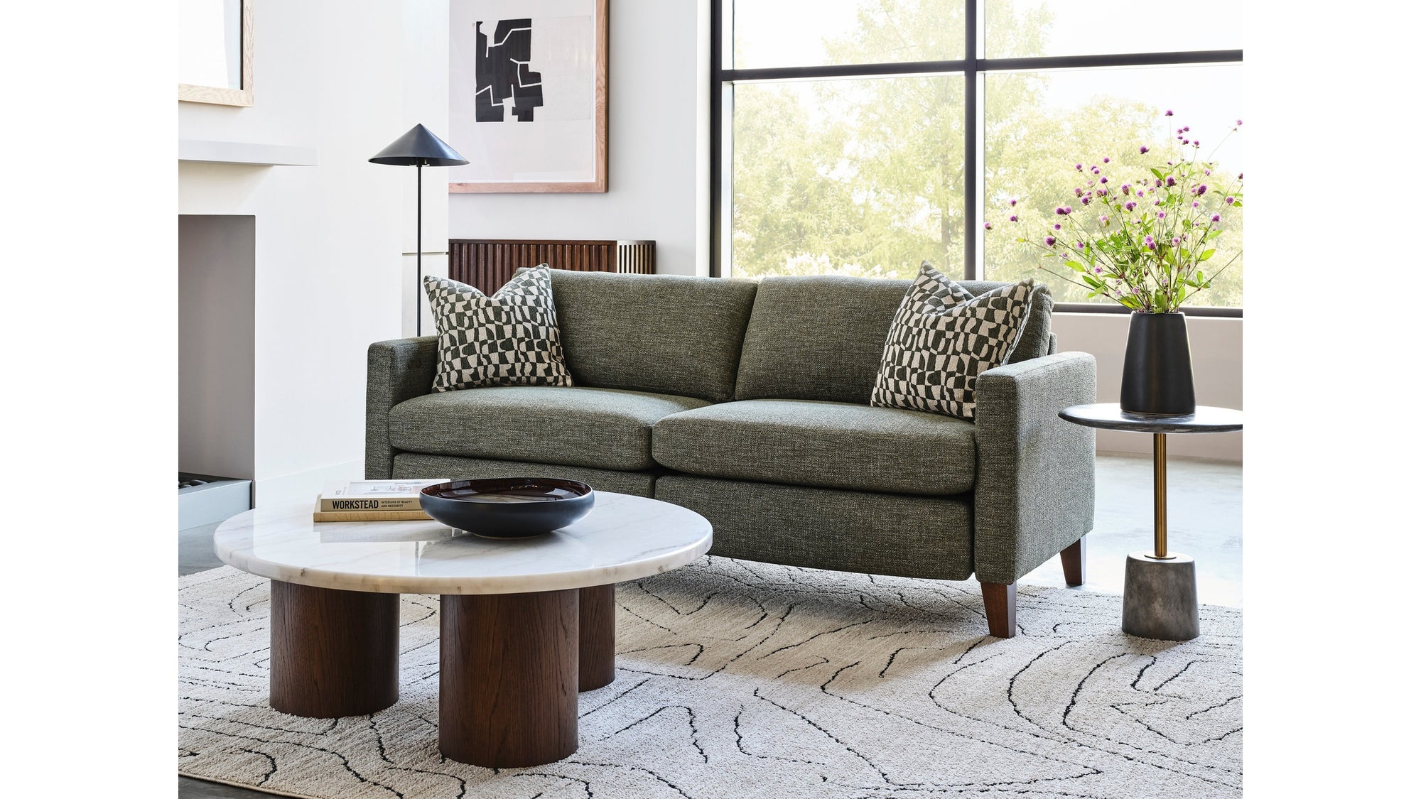 Traftly Modern Power Incliner Sofa