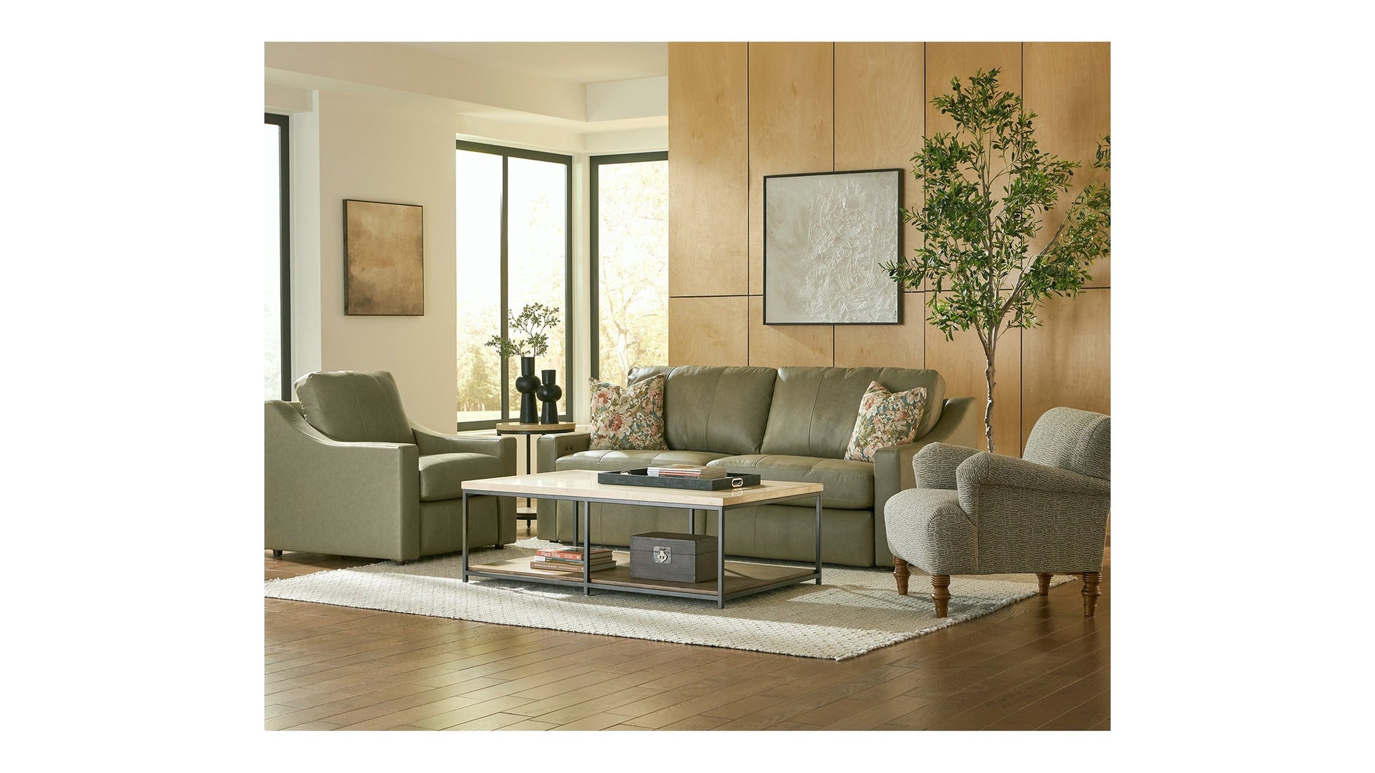 Cavrilly Modern Power Incliner Sofa