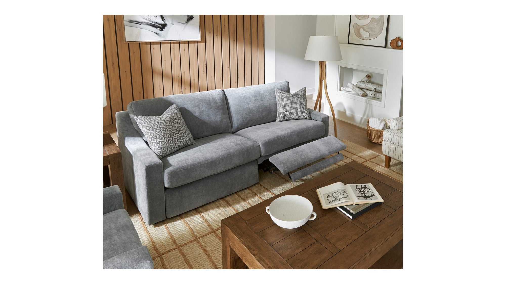 Cavrilly Modern Power Incliner Sofa