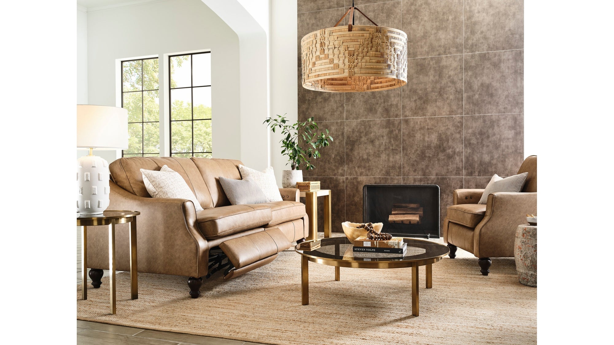 Adeline Power Incliner Sofa